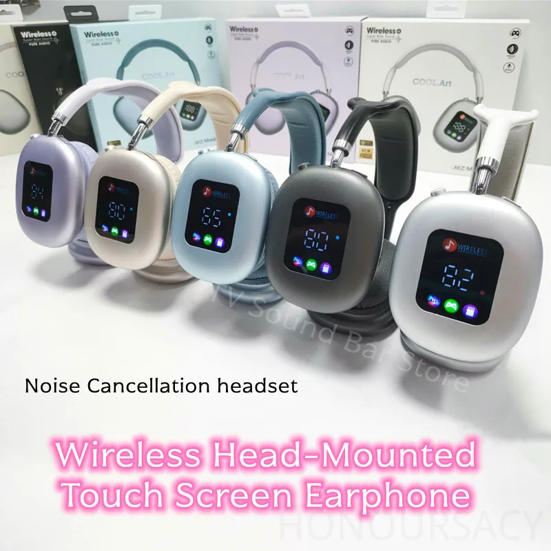 

Лидер продаж, беспроводные наушники с сенсорным экраном, цифровой дисплей, шумоподавление, умные наушники Bluetooth5.3