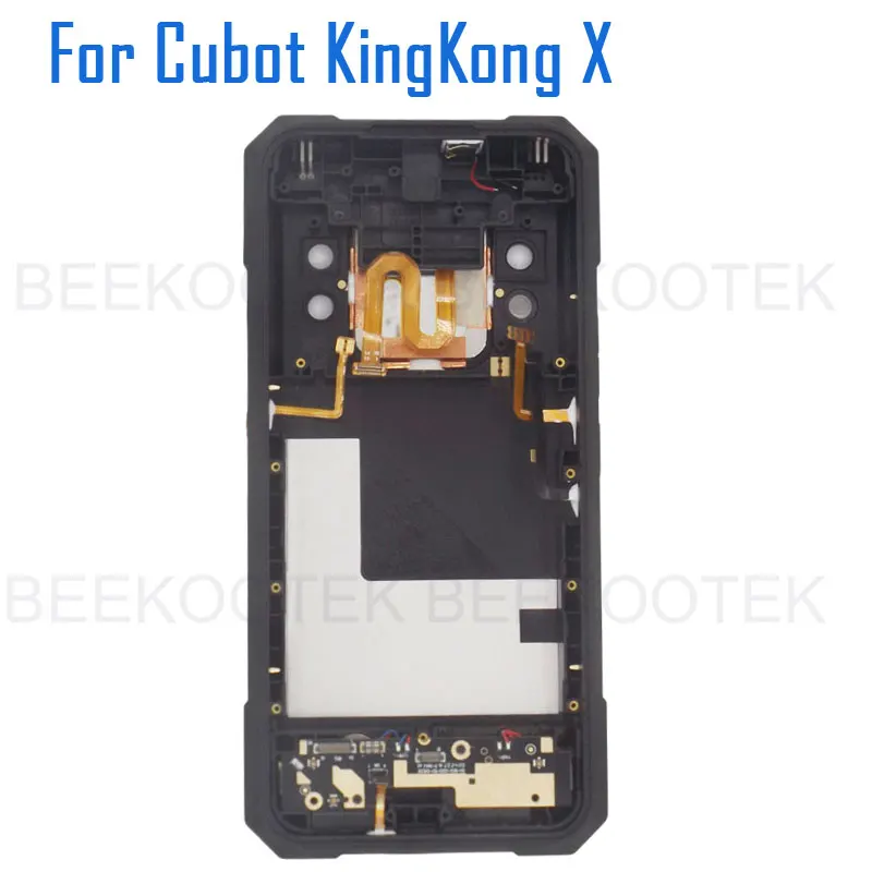 New Original Cubot KingKong X Battery Cover Receiver Secondary screen Fingerprint Button Accessories For CUBOT King Kong X Phone