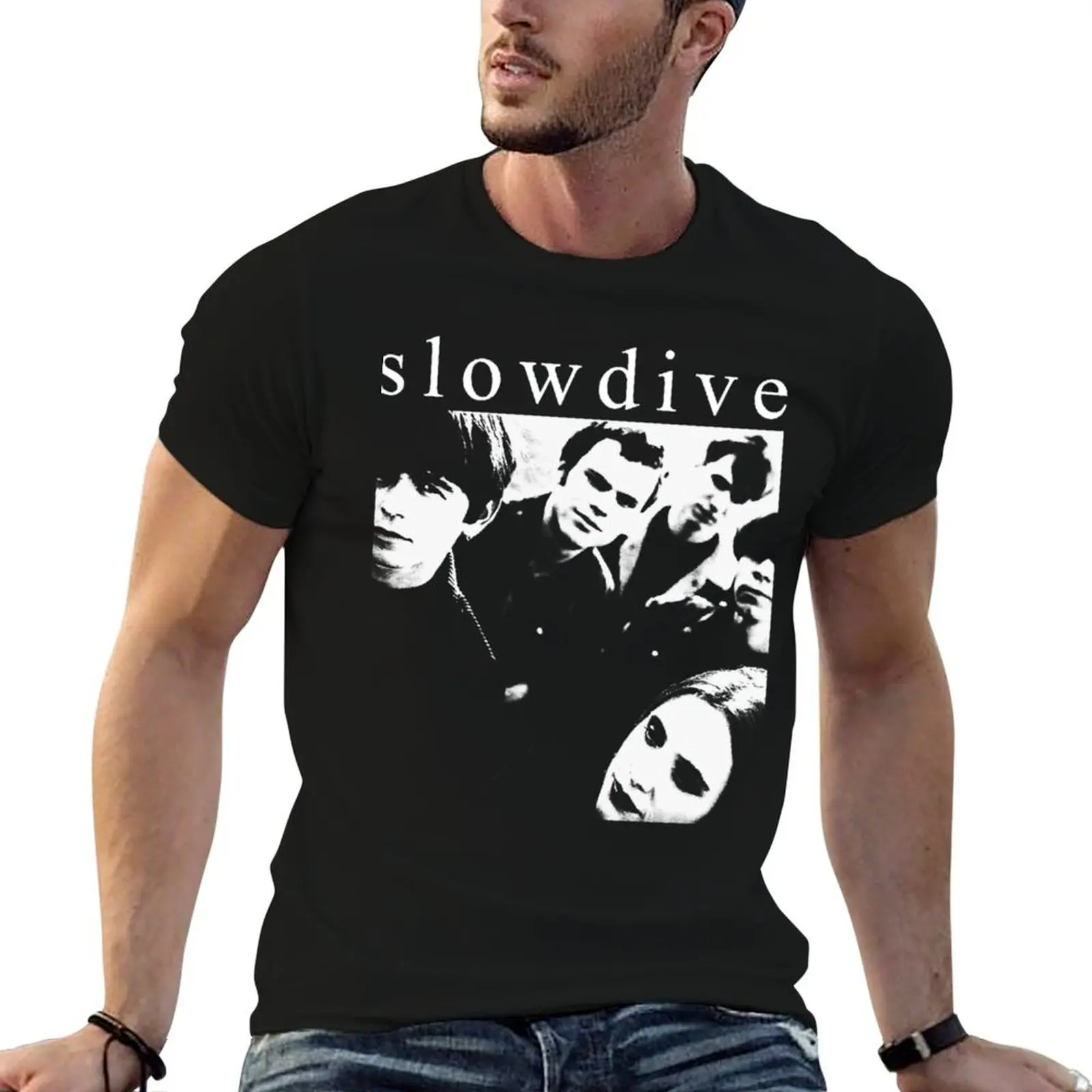 

Slowdive Band T-Shirt t shirt man casual t shirt man luxury T-Shirt