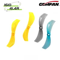 4Pairs 8pcs 2-Blade Gemfan 1610 1.6x10 1.6x15 40mm CCW/CW Propeller Hollow Cup Brushless Motor RC Drone Airplane Parts