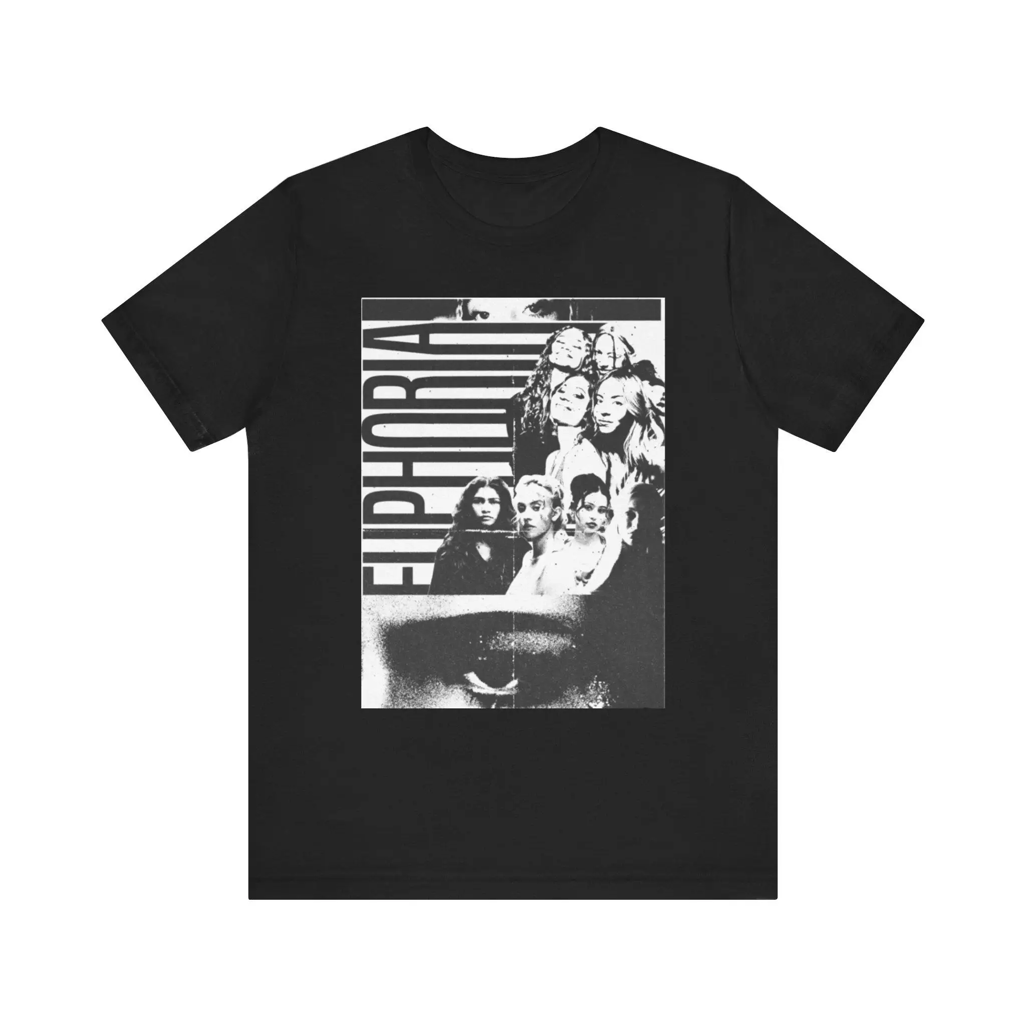 Camiseta Gráfica Unisex de Algodón de Manga Corta Y2K Oversize para Hombre y Mujer, Colección 2026 Euphoria Temporada 3, Top de Moda Popular Streetwear