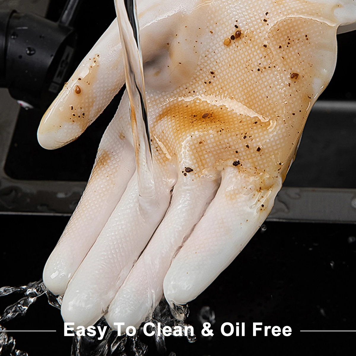 

Dishwashing Rubber Gloves Kitchen Water Proof Housework for Cleaning Oil Resistant