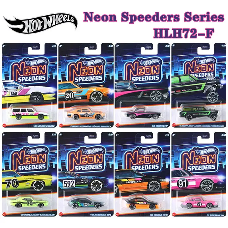 Hot Wheels 1:64 Diecast Car Custom Maverick '62 Corvette '64 Nova Gasser 70 Hemi Challenger '71 Porsche 911, Collection Gift Toy image 3