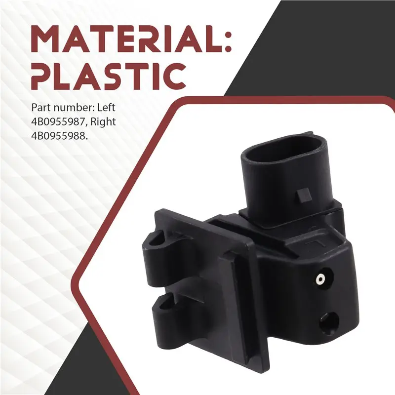 NEW HOT in Stock-Front Windshield Washer Nozzle Jet With Heating For Audi A6 S6 RS6 1998-2005 Windscreen Cleaning Water Jet
