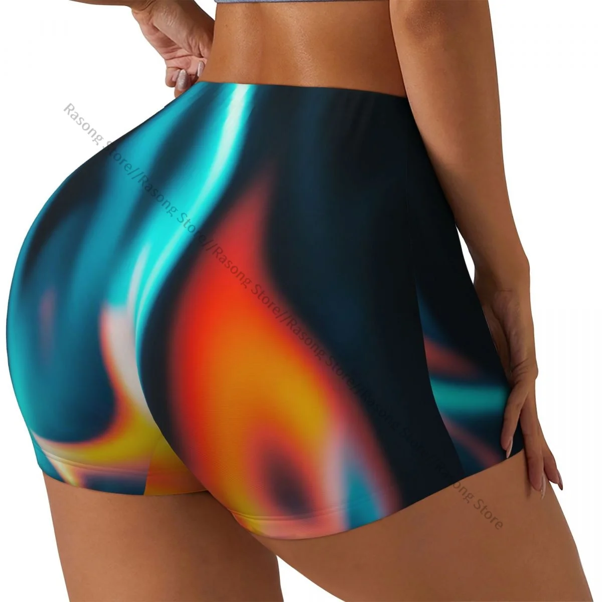 اليوغا السراويل مجردة النار الملمس النساء السائق ضيق مطاطا تجريب الرياضة طماق الملابس الرياضية