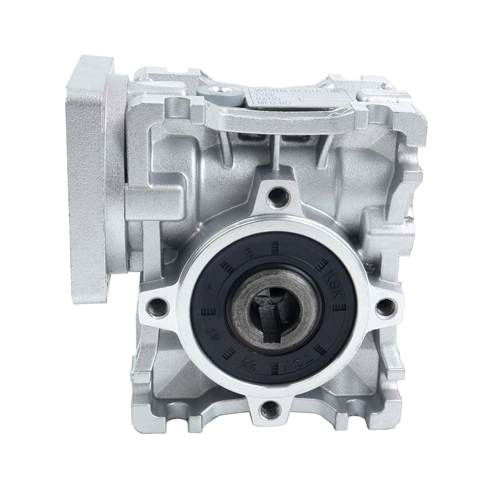 STEPPERONLINE Ratio 5:1 to 50:1 Worm Gear Reducer NMRVS30 High Torque Gearbox Input 11mm Output 14mm for Nema23 Motor