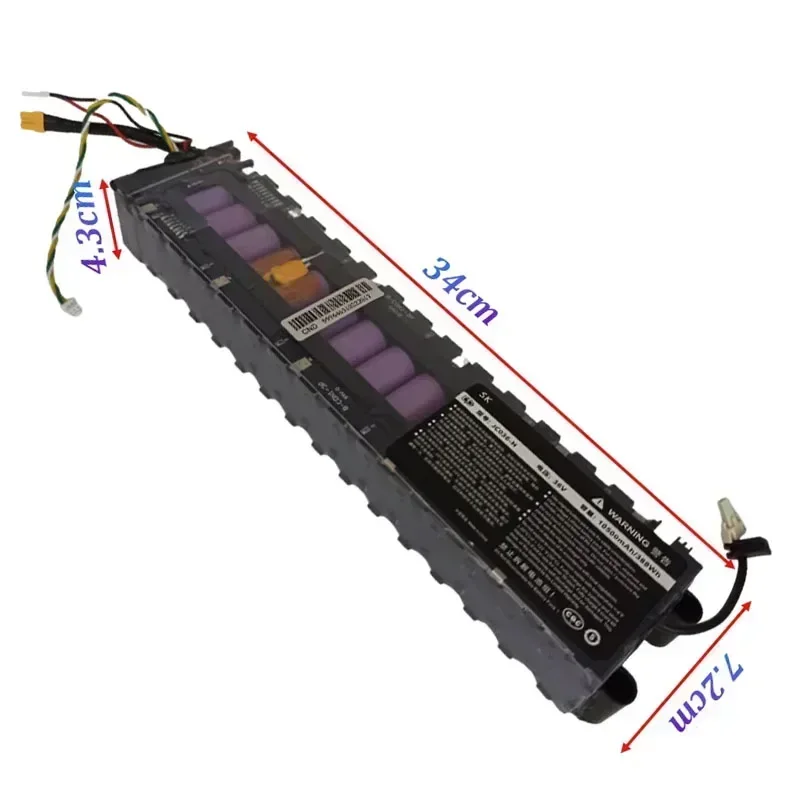 36V 10S3P 7.8Ah 18650 Lithium Battery Pack for Xiaomi M365 Electric Scooter Motorcycle with Waterproof Bluetooth Communication