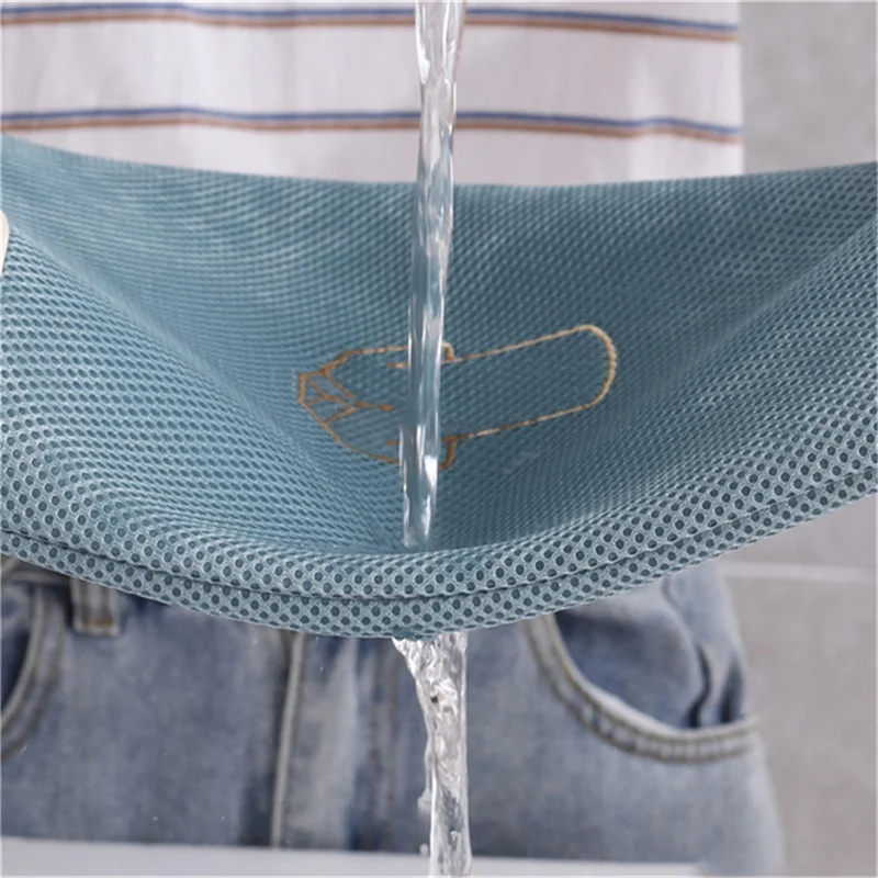 6 Size Set Embroidery Washing Machine Laundry Bag Underwear Bra Socks Wash Net Large Capacity Clothes Storage Laundry Organizer