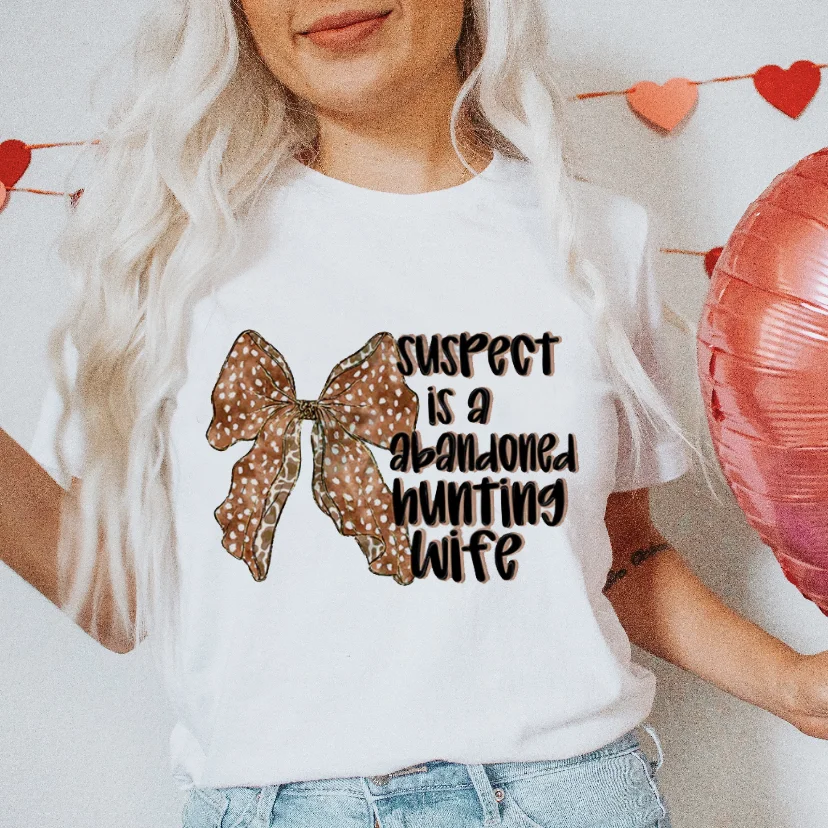 Women's Cartoon Valentine's Day T-Shirt Round Neck Basic Top Cartoon Printed Watercolor Letter Pattern Summer Regular T-Shirt