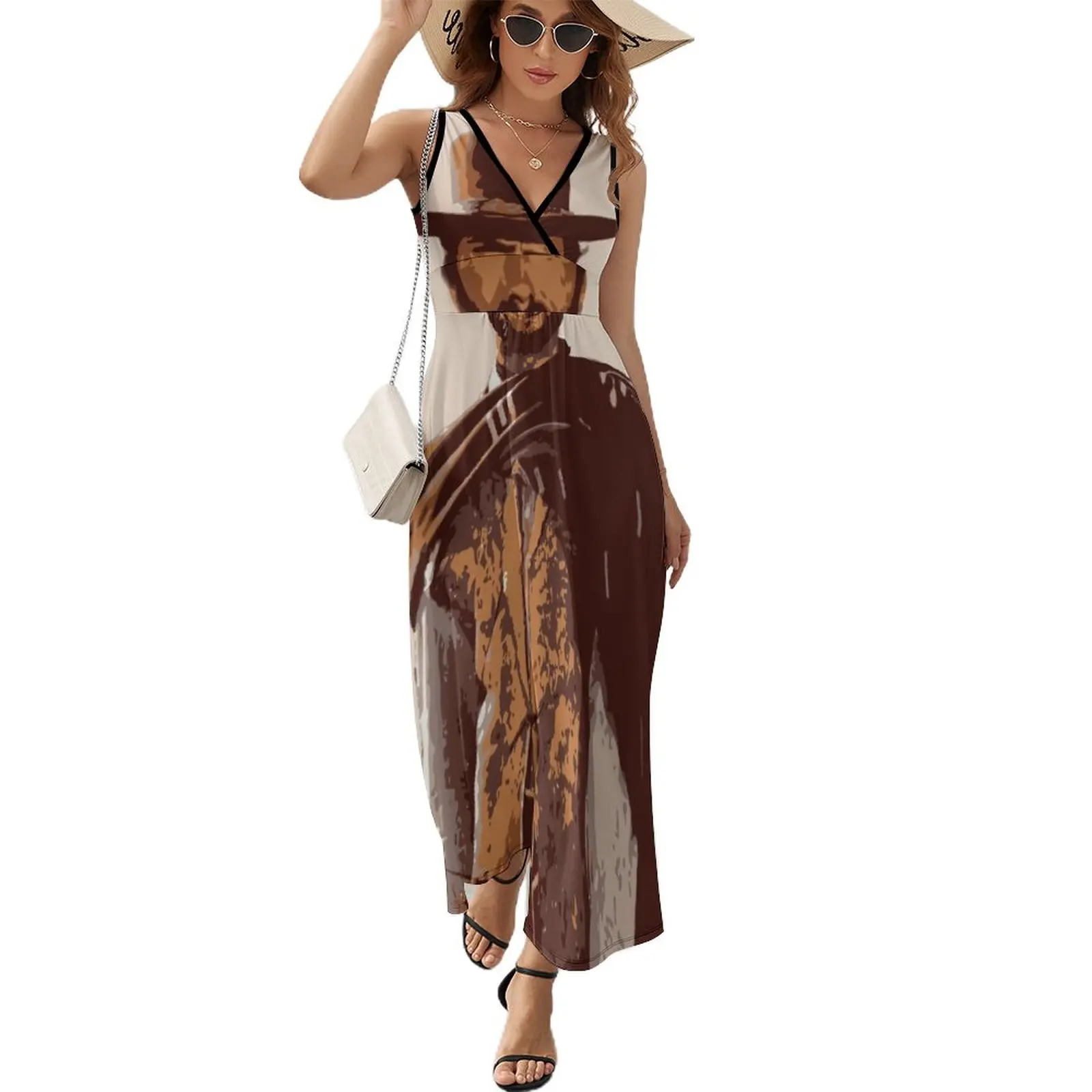 

Clint Eastwood Sleeveless Dress summer dress woman 2024 clothes for women