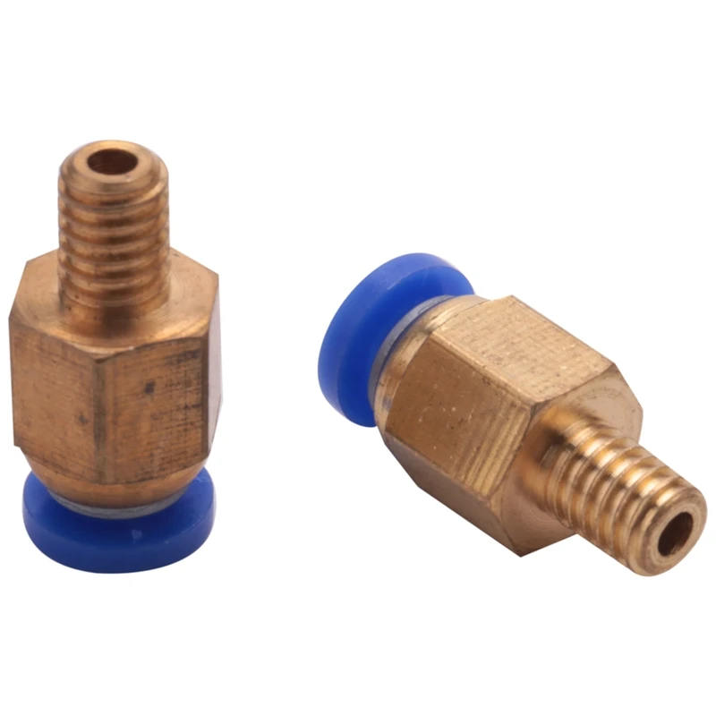 5 متر PTFE PTFE بودين أنبوب مع 2 قطعة PC4-M6 المناسب للطابعة ثلاثية الأبعاد خيوط 1.75 مللي متر بودين Hotend-ABFB