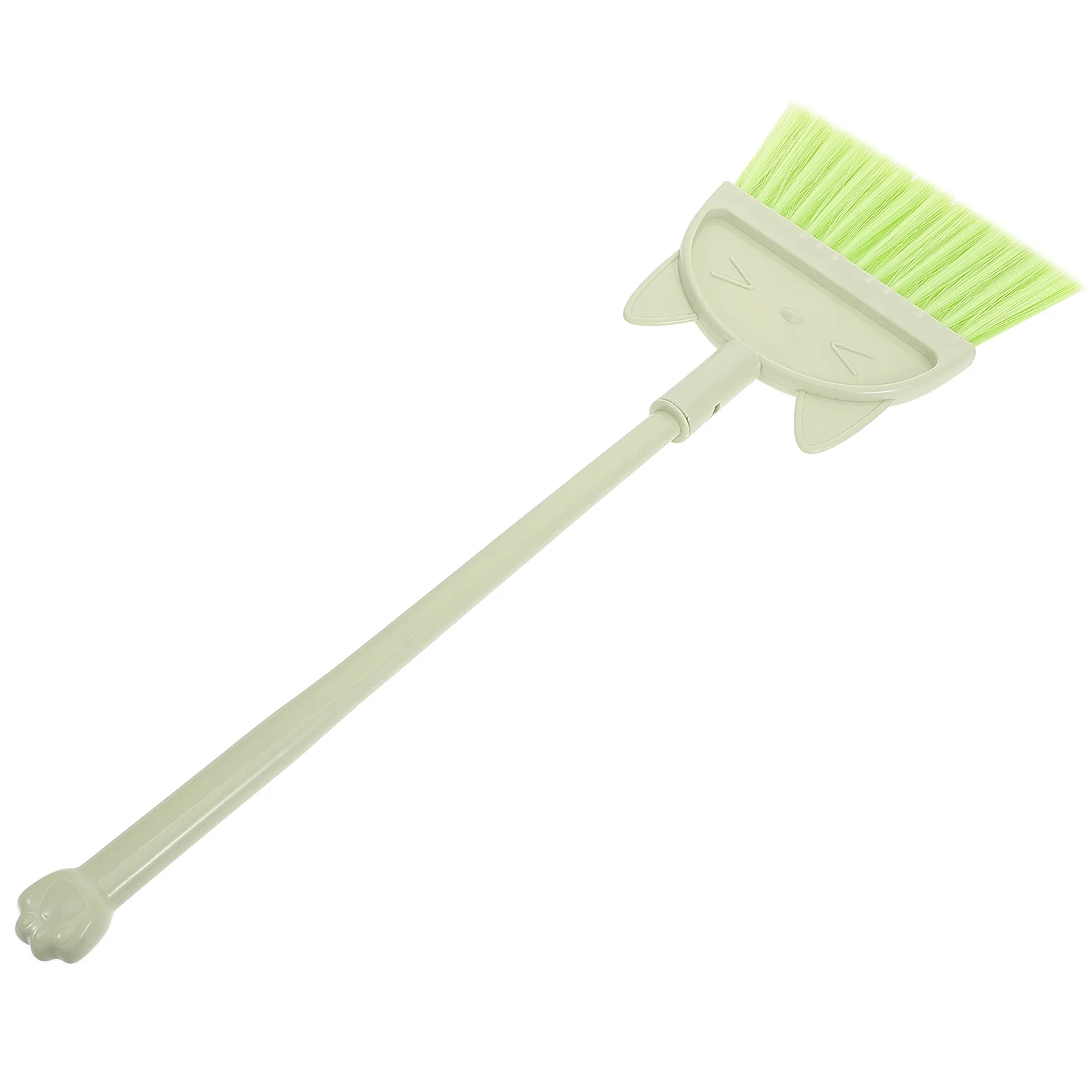 Mini escoba para niños, gato de dibujos animados, limpieza pequeña, escoba de barrido, herramienta de limpieza para niños, capacidad manual, suministros para el hogar
