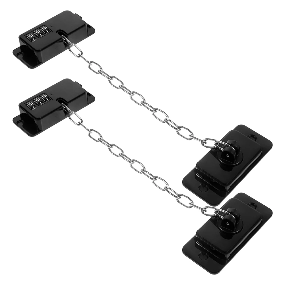 

2 Pcs Safety Lock Adhesive Child Proof Fridge Refrigerator Freezer Window Baby Security Cabinet Door Latch Hardware