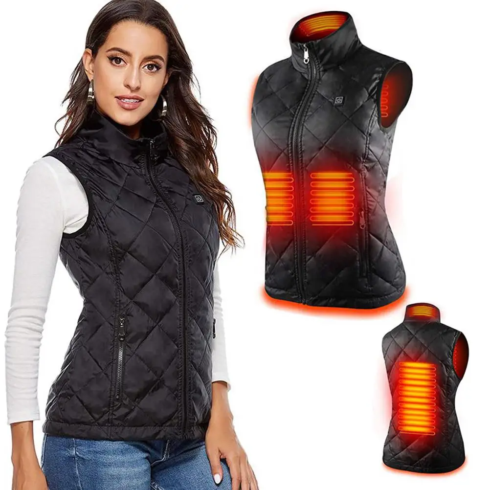 الشتاء التدفئة سترة خفيفة الوزن ساخنة سترة الاحماء 3 والعتاد التحكم في درجة الحرارة متعددة الوظائف الجسم Microcirculation للمشي لمسافات طويلة #1