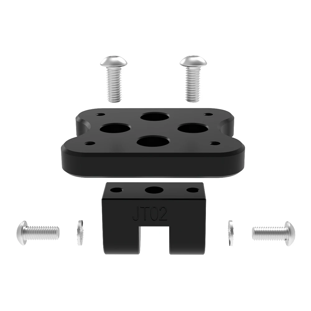 1 inch Ball Head Adapter GPS Holder with AMPS Holes 22mm Bar GPS Mount For SP Connect For Quad Lock For Action/Dash Cam/Beeline