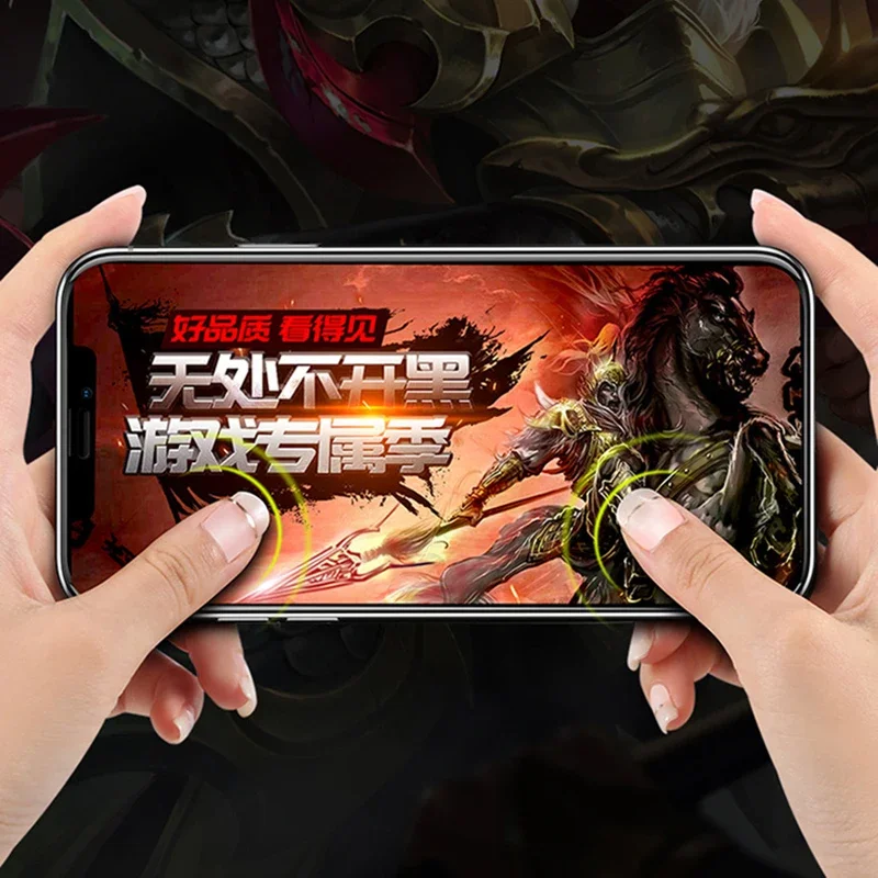 Vetro temperato protettivo 10D su per iPhone 14 13 12 Mini 11 Pro XS Max X XR 8 7 6s 6 Plus SE 2020 proteggi schermo in vetro