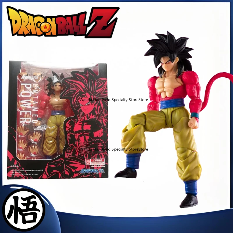 

Demoniacal Fit Goku Super Saiyan 4, экшн-фигурки, модель игрушки, аниме Dragon Ball, настольный орнамент, украшение для комнаты, коллекция, подарок
