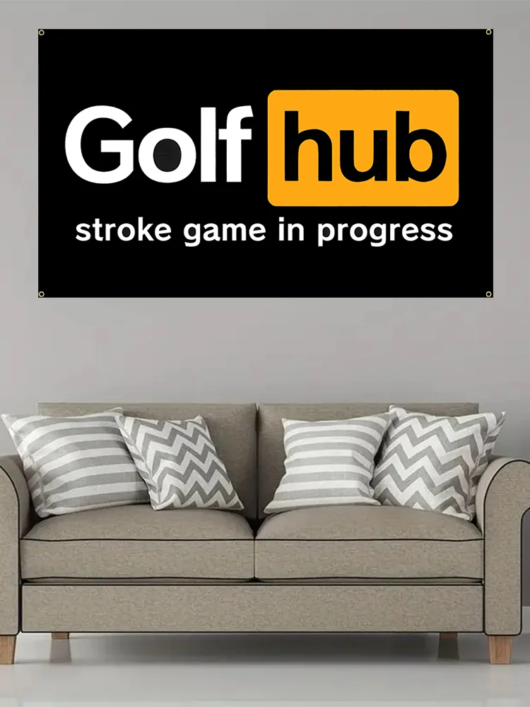 Printed Premium Golf Flag,Interior decoration, outdoor decoration, stadium decoration Great Golf Accessories for Men Golfers Fla