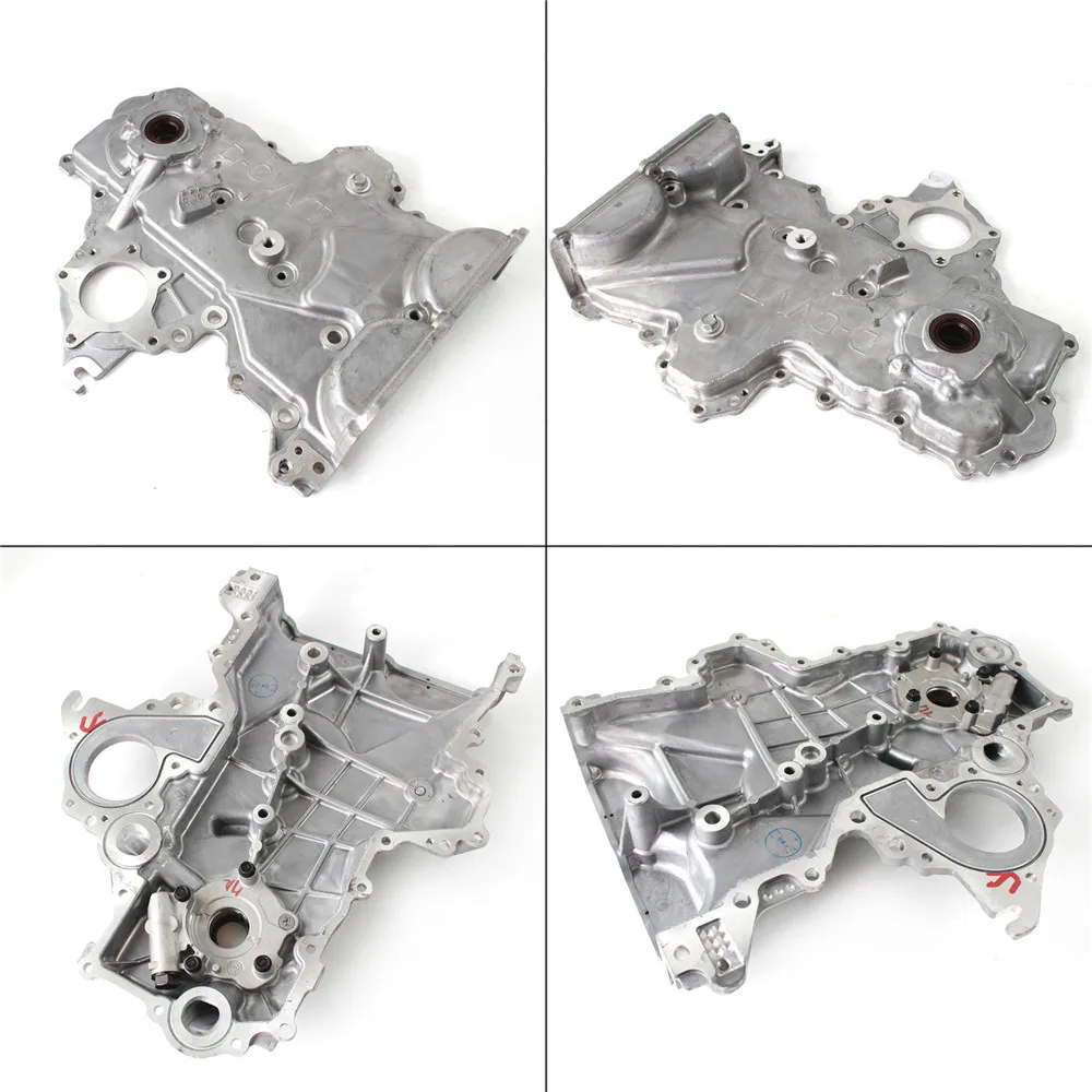 1PC Refurbished Timing Chain Oil Pump Cover 21350-2B701 Fits for 2012-2020 Hyundai Kia 1.6L Professional Replacement Parts