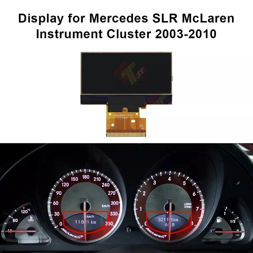 

Dashboard LCD Display for Mercedes SLR McLaren Instrument Cluster