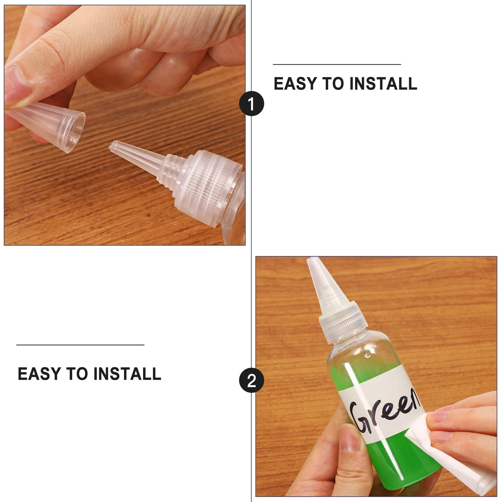 

36Pcs Bottle Lids Plastic Leakproof for Home Kitchen Storage Jam Sauce Coffee Beans Cosmetics Lotion Waterproof Design