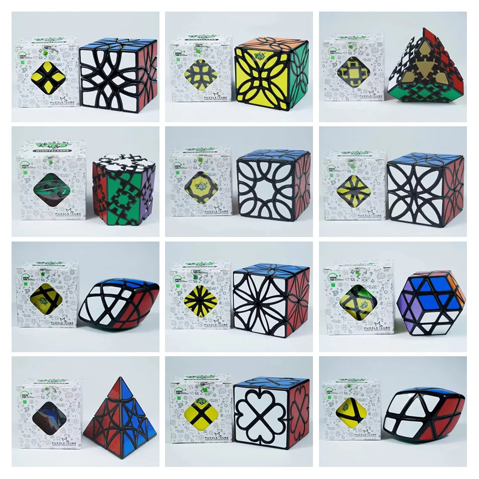 

LanLan Strange Shape Special Magic Cube Alien Series Magic Cube Education Learnning Cubo Magico Toys For Children Kids Gift