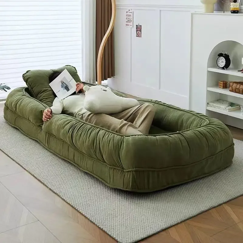 Human sleeping giant dog house, lazy human sofa bed, balcony bedroom, lunch break, single and double person, huge comfortable