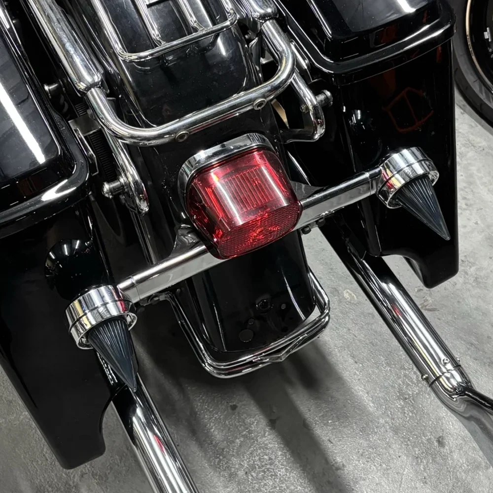 2Pcs For Harley Touring Road Glide Road King Electra Tour Glide 1986-2021 Motorcycle Indicator Lens Cover Turn Signal Light Cap