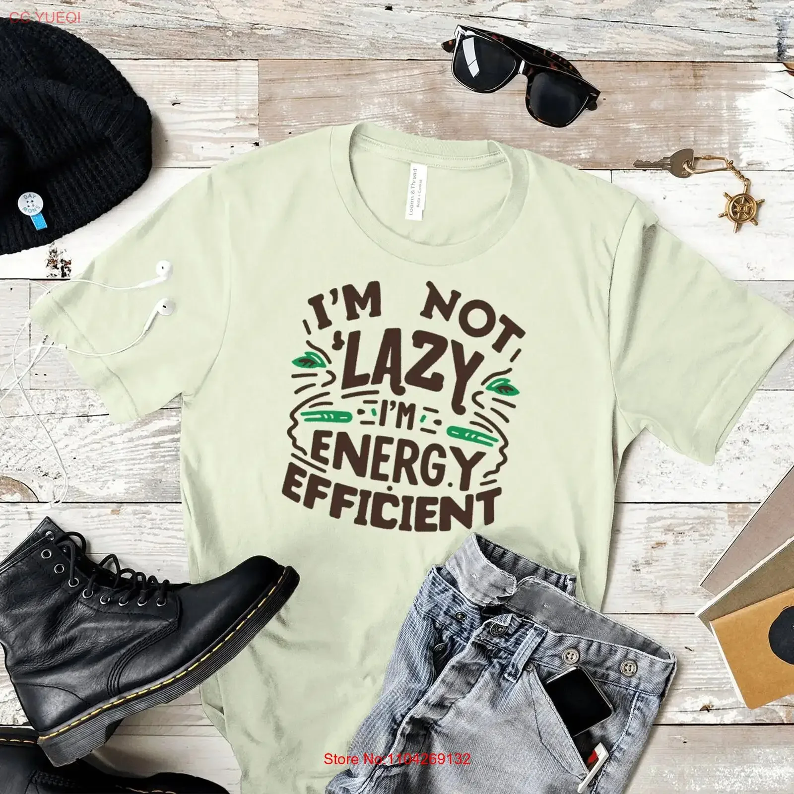 Not Lazy Energy Efficient T shirt Custom vintage Washed Stretched homme Soft streetwear Unisex Slightly Casual fashion