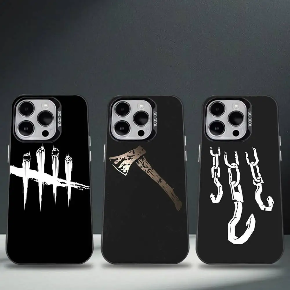 

D-Deads cartoon D-DaylightS Phone Case For iPhone 17,16,15,14,13,12,11,Pro,Max,Plus,E,Air,Mini Black Tpu Cover