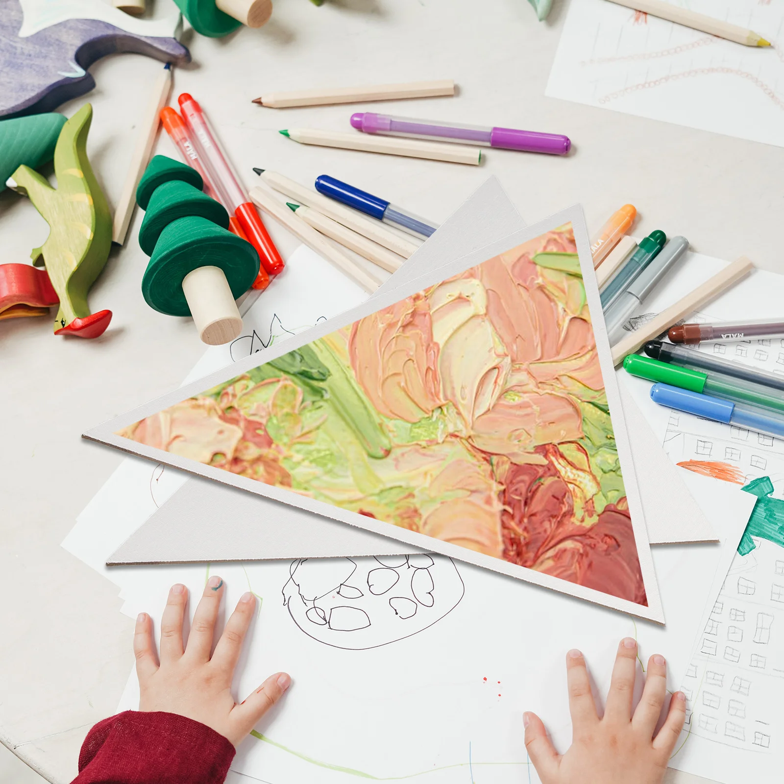 

Oil Paint Canvases for Artists Stretched Boards Blank Drawing Panel Large Painting Artist Canvas Oil Paint Canvas Drawing Board