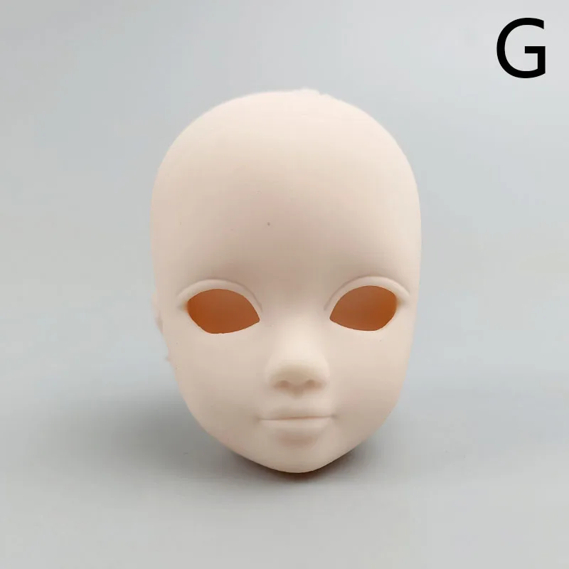 Multi-style Soft Plastic Practice Makeup DIY Doll Head For 11.5\