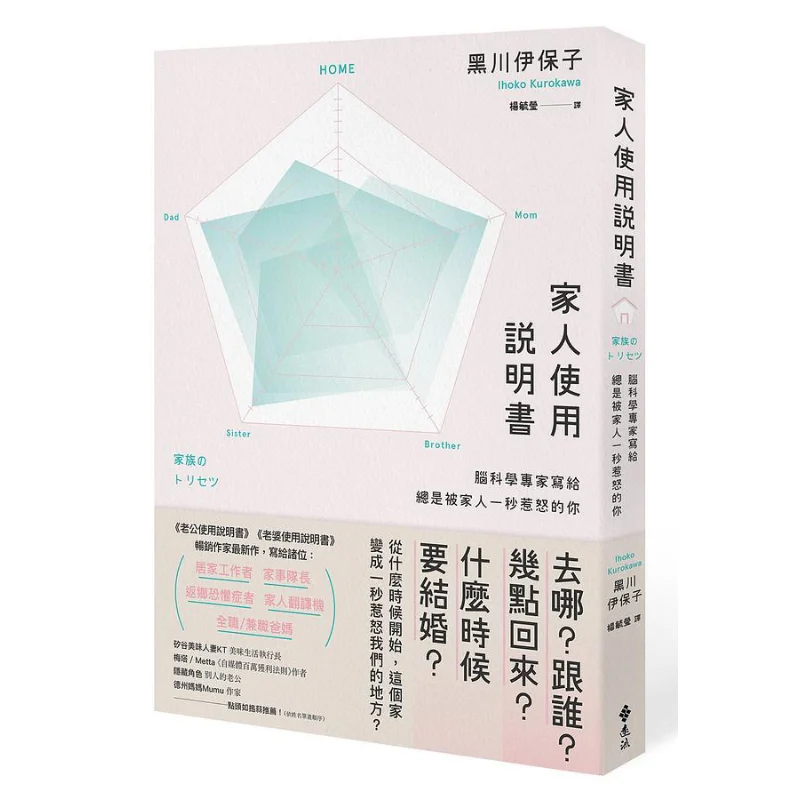 

Family User Manual A Brain Science Expert For You Who Are Always Provoked By Your Family In An Instant 9789573291107