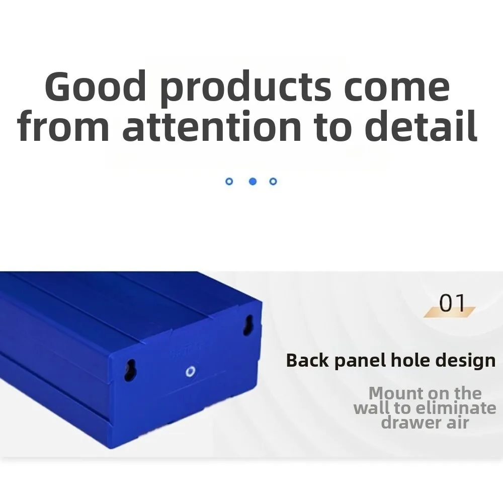 Multicolor Drawer Style Storage Box Hardware Parts Component Screws Tool Storage Case Plastic Shelves Sorting Organizing Boxes