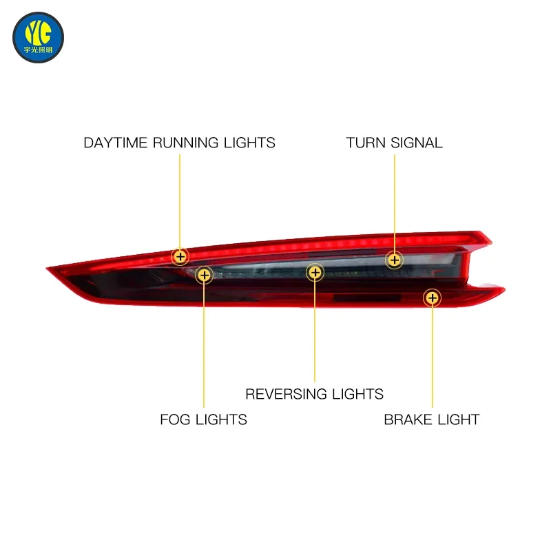 Led Achterlichten Assemblage Staarten Lichten Achterlicht Richtingaanwijzer Plug En Play Led Achterlichten Voor Porsche 911 991.2