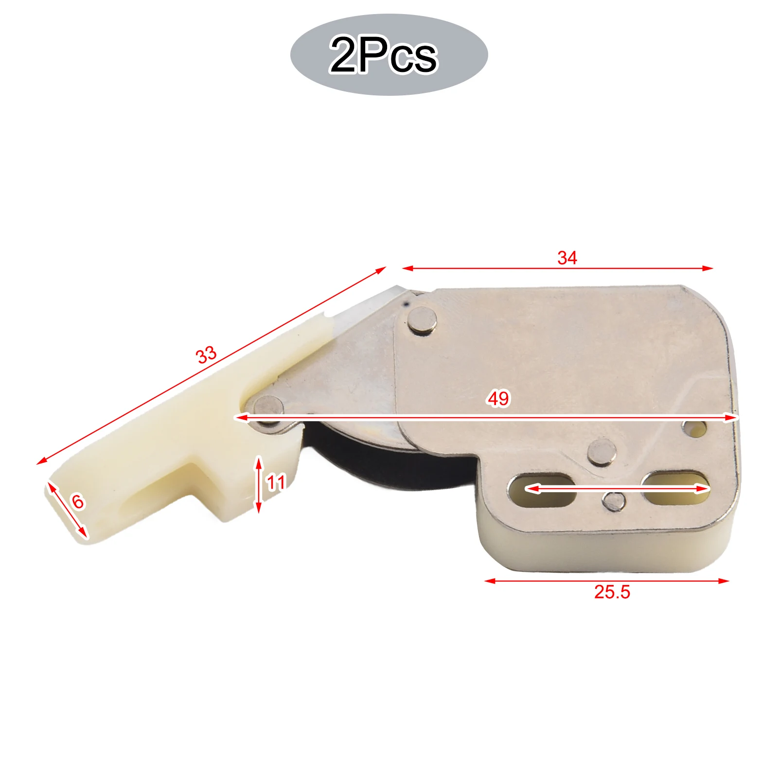 Automatic Spring Flexible Modern Snap Lock Snap Lock 2 Sets Automatic Spring For Cabinet Cupboard