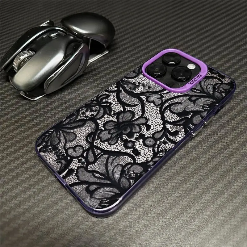 حافظة لهاتف آيفون 17 17Air 16 15 14 13 12 11 Pro Max Mini XS XR X 7 8 Plus 16E غطاء ممتص للصدمات خلفي صلب