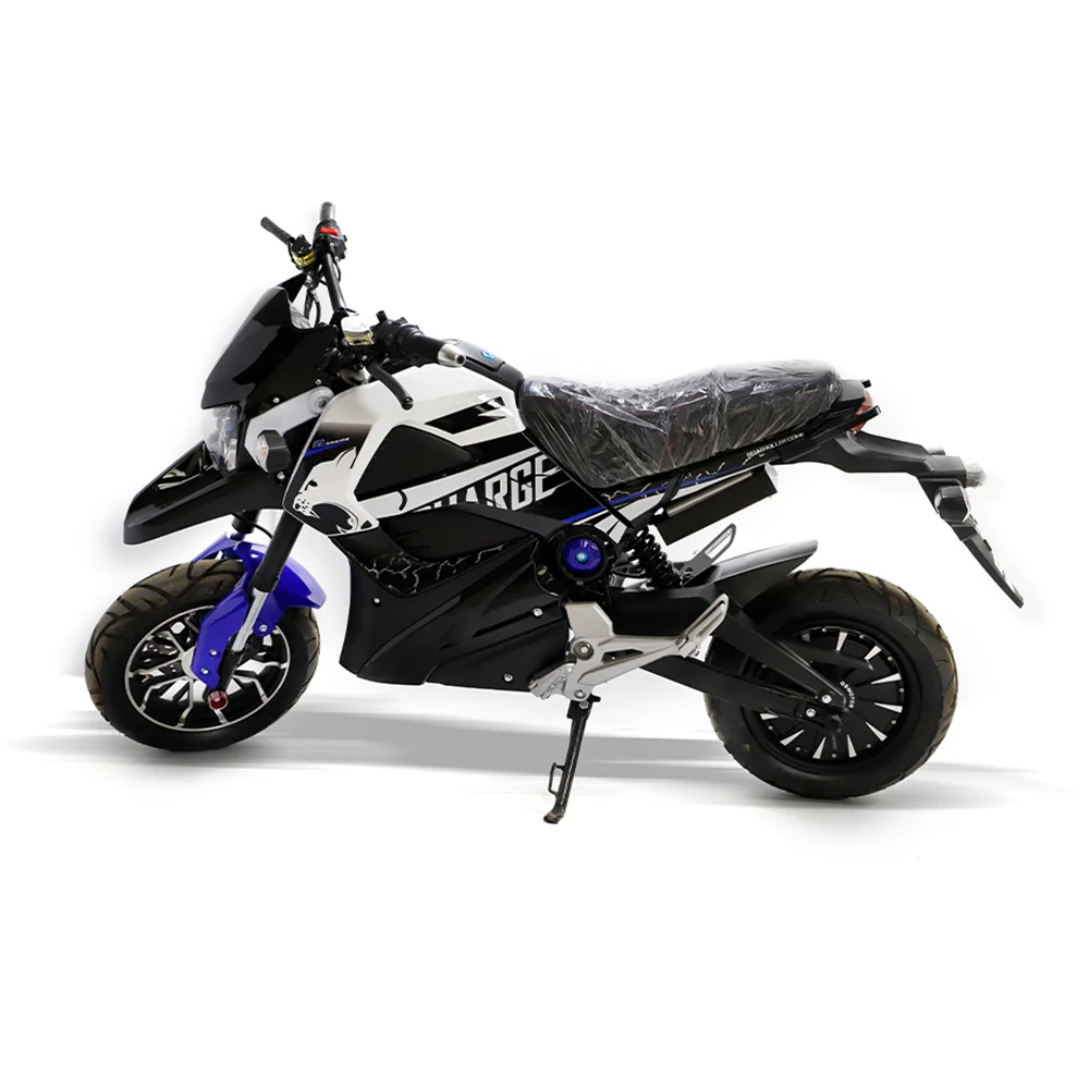 2022 New Design 1800W Fast Speed Long Range Two Wheel Sport Racing Electric Motorcycles