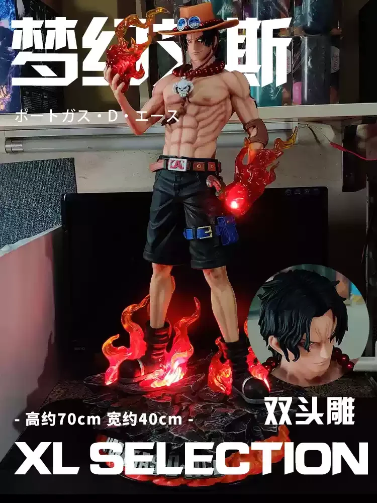 ワンピース 73 センチメートルゾロ Gk ルフィ大規模彫刻エースアニメ ワンピース 73 センチメートルゾロ Gk ルフィ大規模彫刻エースアニメ