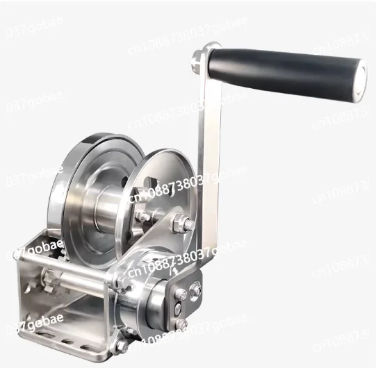 

Stainless steel self-locking hand winch manual winch hoist lifting hanger 1200 lbs 2000BLS2600