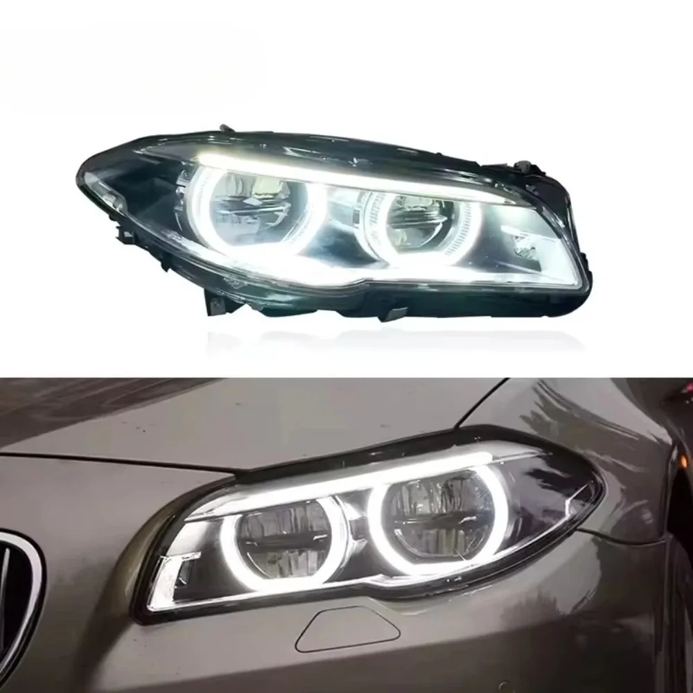 

Car Accessories for BMW 5 Series F10 F18 Full LED Headlights 2011-2017 Daytime Running Front Lights Plug and Play Rear Light