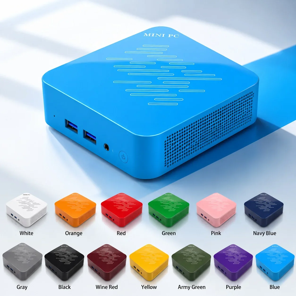 2026 Portable Mini PC Intel N150 Mini PC High‑Performance 32GB RAM 1TB 2TB SSD WIFI6 BT5.2 4K 60Hz HD Gaming Office Study PC