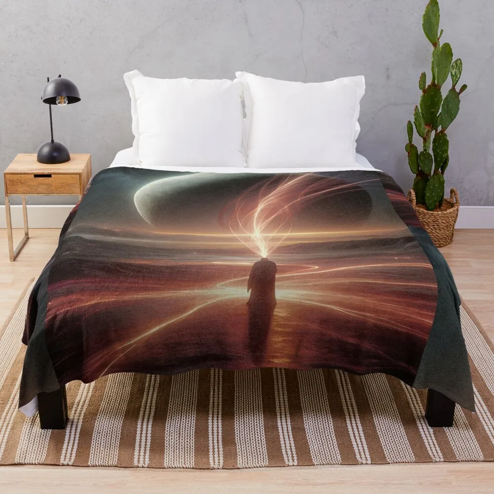 Lonely warrior noCBF07 Throw Blanket Decoratives Decorative Sofas Summer For Sofa Thin Blankets