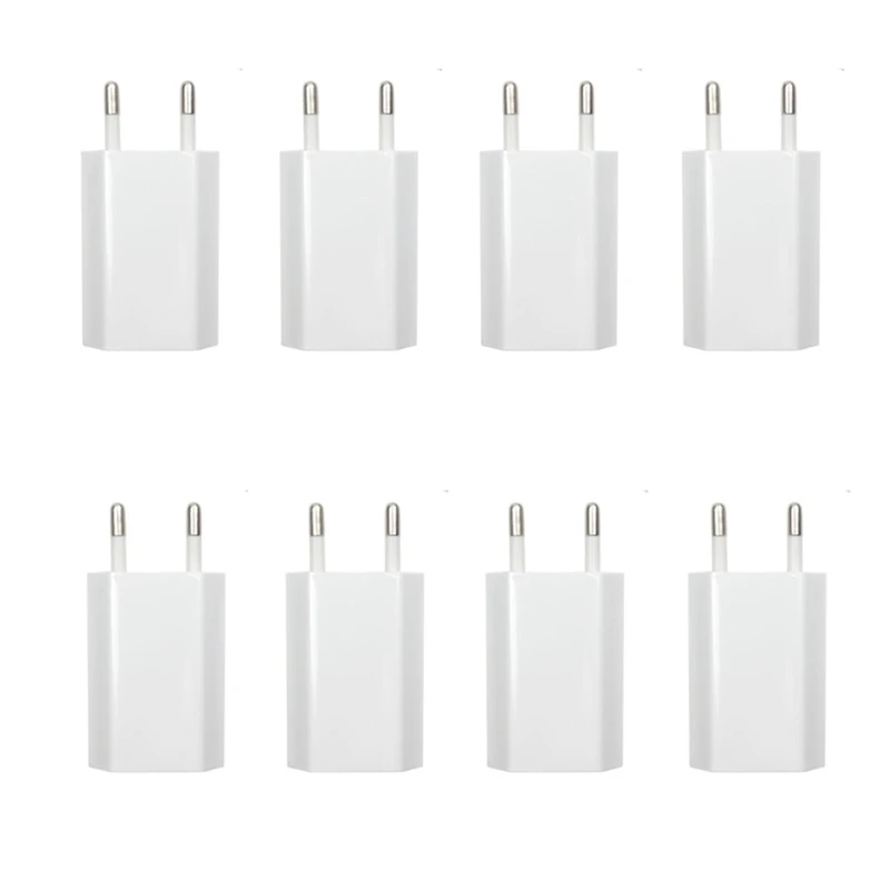 

500Pcs/lot EU US Plug 5V 1A AC USB Charger Wall Power Adapter for Samsung for iphone HTC Cell Phones Mini Travel Charger