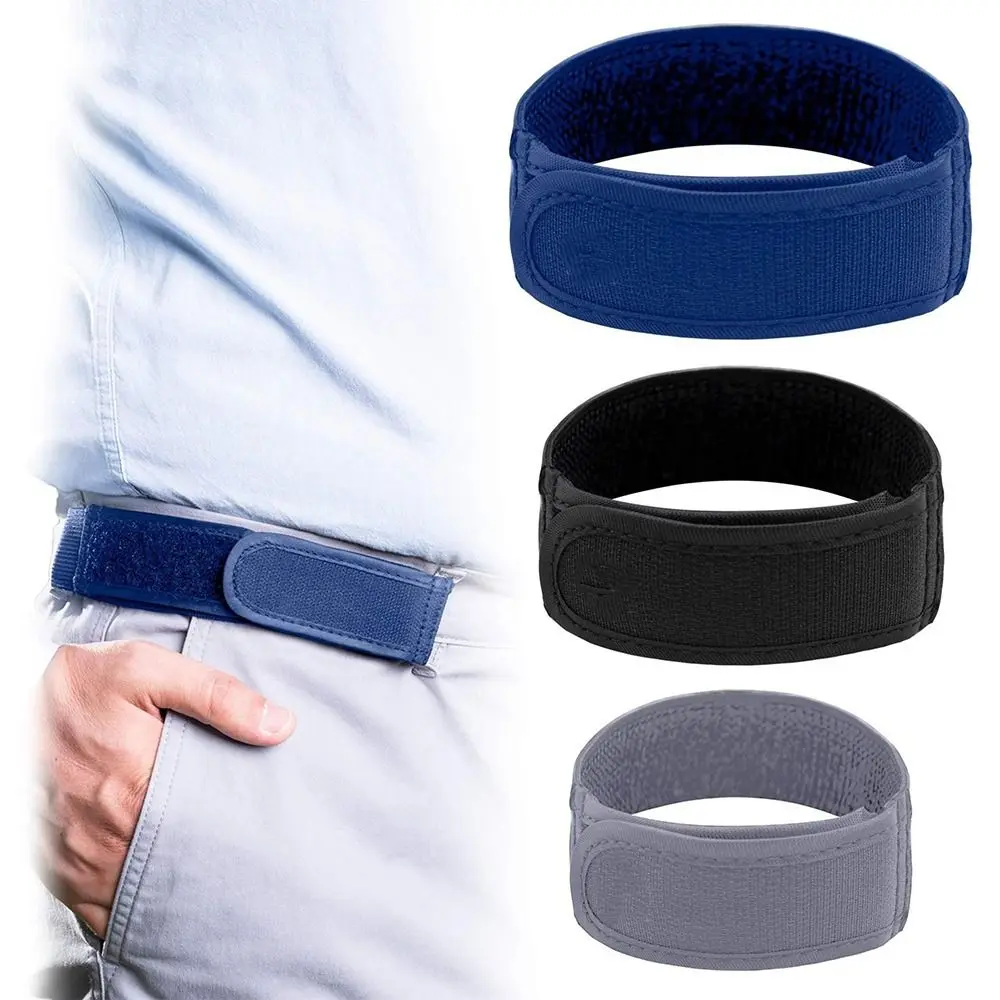 Fashion Ultra-soft No Buckle Elastic Belts Stylish Unisex Buckle Free Waist Belts Buckle-Free Belt Comfortable Belt Loop Men's