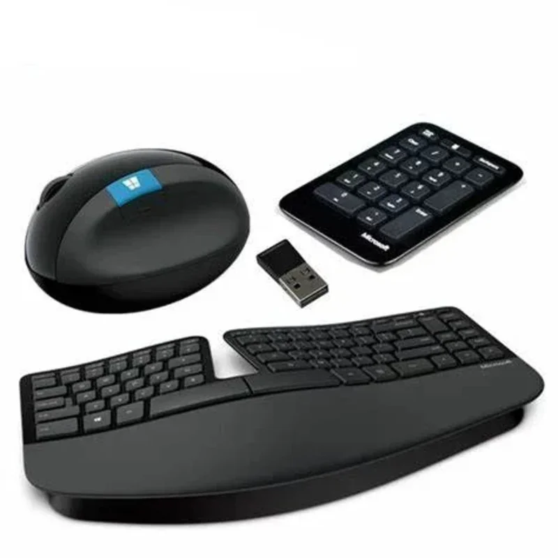 For Microsoft Sculpt Ergonomic ergonomic desktop wireless keyboard and mouse set steamed bread set