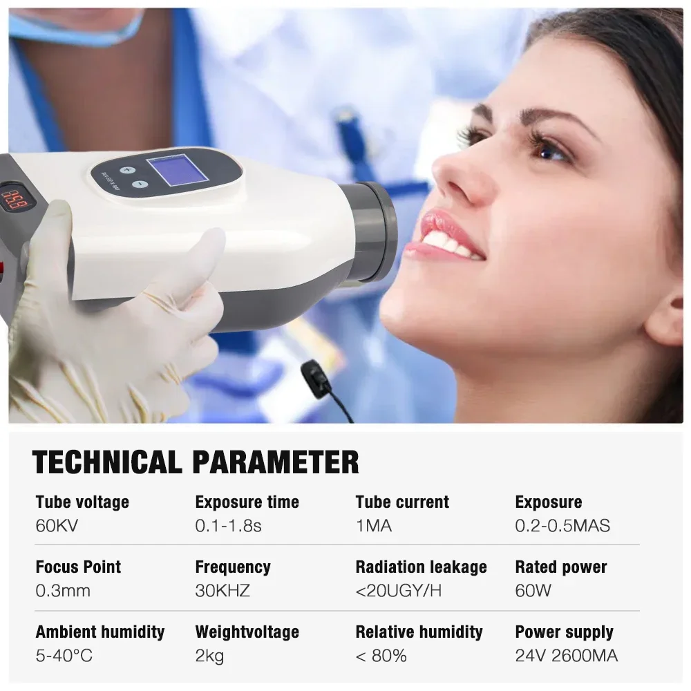 Dental Office Digital X Ray Machine Compatible Digital Radiovisiograph X Ray Sensor Dental Film Image