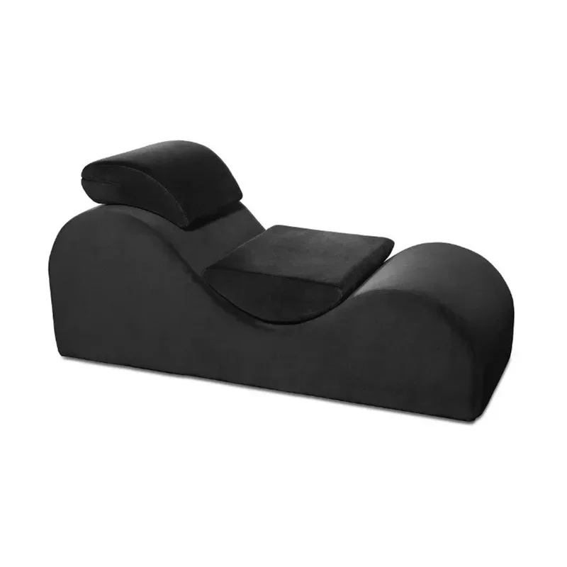 Simple and multi-functional folding sitting and lying sofa dual-purpose combination sponge bed backrest pad