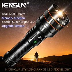 Alta potência super longo alcance levou lanterna, lanterna portátil, impermeável, tipo c de carregamento, luz forte, tocha tática, lâmpada ao ar livre