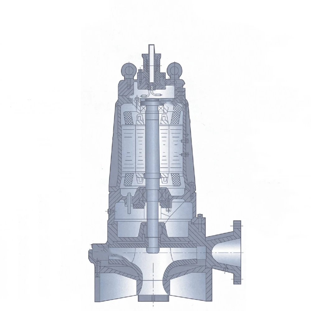 China supplier high flow 0.8kw-7.5kw submersible sewage slurry pumps with OEM service